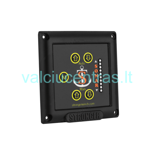 Stronger sonaro laikiklio valdymo skydelis